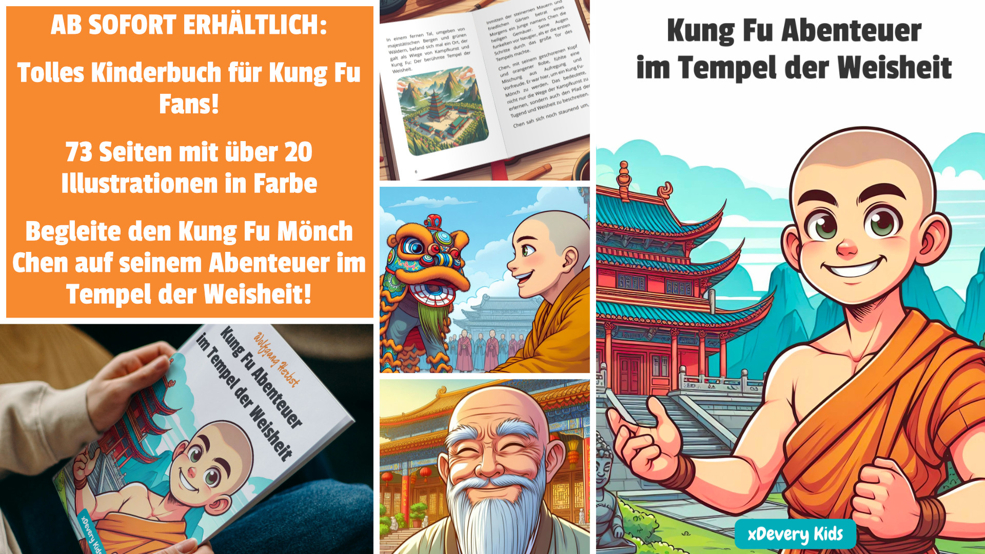 Buch Kung Fu Abenteuer im Tempel der Weisheit